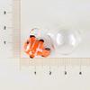 (Castle Enterprise) Faukart Cute Handmade Glasswork Floating Clown Fish Width: 0.8 inches (20 mm) Ball: 0.8 inches (20 mm) view 4