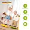 JUNGLE WELL Wobble Balance Board for Kids  Yellow Frog Design with Maze Track & Balls | Dual-Sided Sensory Rocker Board | Non-Slip Tactile Surface | Supports Up to 200lbs | Perfect for Toddlers & Parent-Child Play view 2