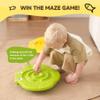 JUNGLE WELL Wobble Balance Board for Kids  Yellow Frog Design with Maze Track & Balls | Dual-Sided Sensory Rocker Board | Non-Slip Tactile Surface | Supports Up to 200lbs | Perfect for Toddlers & Parent-Child Play view 4