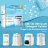 200Pcs Detergent Washing Tablets for Momcozy,Deep Cleaning Baby Brezza Bottle Washer,Compatible with All Brands Baby Bottle Washers view 4