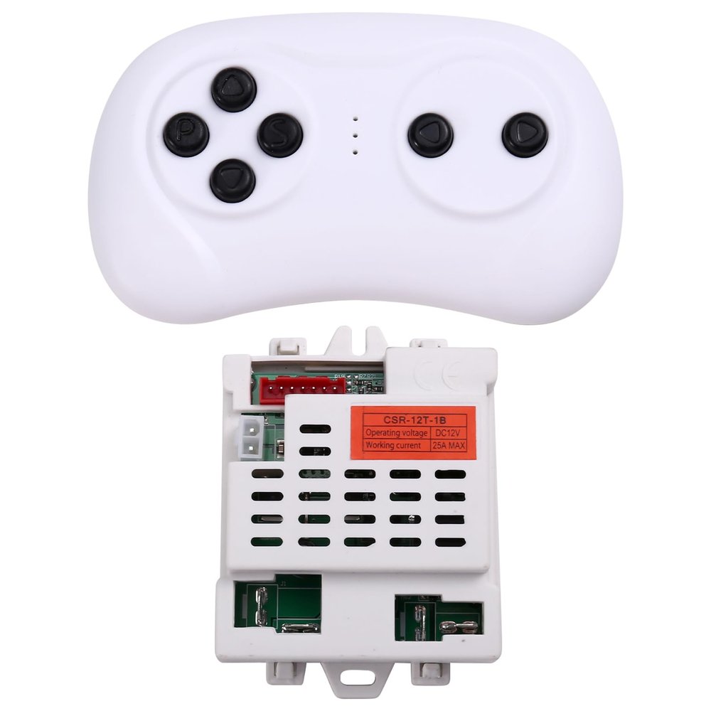 Yaregelun CSR-12T-1B 12V Kids Powered Ride onCar Remote Control andReceiver forChildren Electric Car Replacement Parts