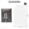 200 Pcs Resealable Team Bags for Trading Cards Holders 35-130PT,Penny Sleeves Fit for Standard Trading Card Sleeve,Small Clear Card Sleeves Binder Sheets view 2