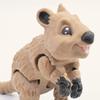 3D Printed Kangaroo, 3D Printed Animals, Full Articulated Flexible Fidget Toys for Desk Dcor - Open Mouth Style view 1