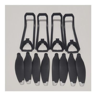 12PCS Fit for H115 Brushless Foldable Drone RC Quadcopter Spare Parts Blade Protecting Frame Propeller
