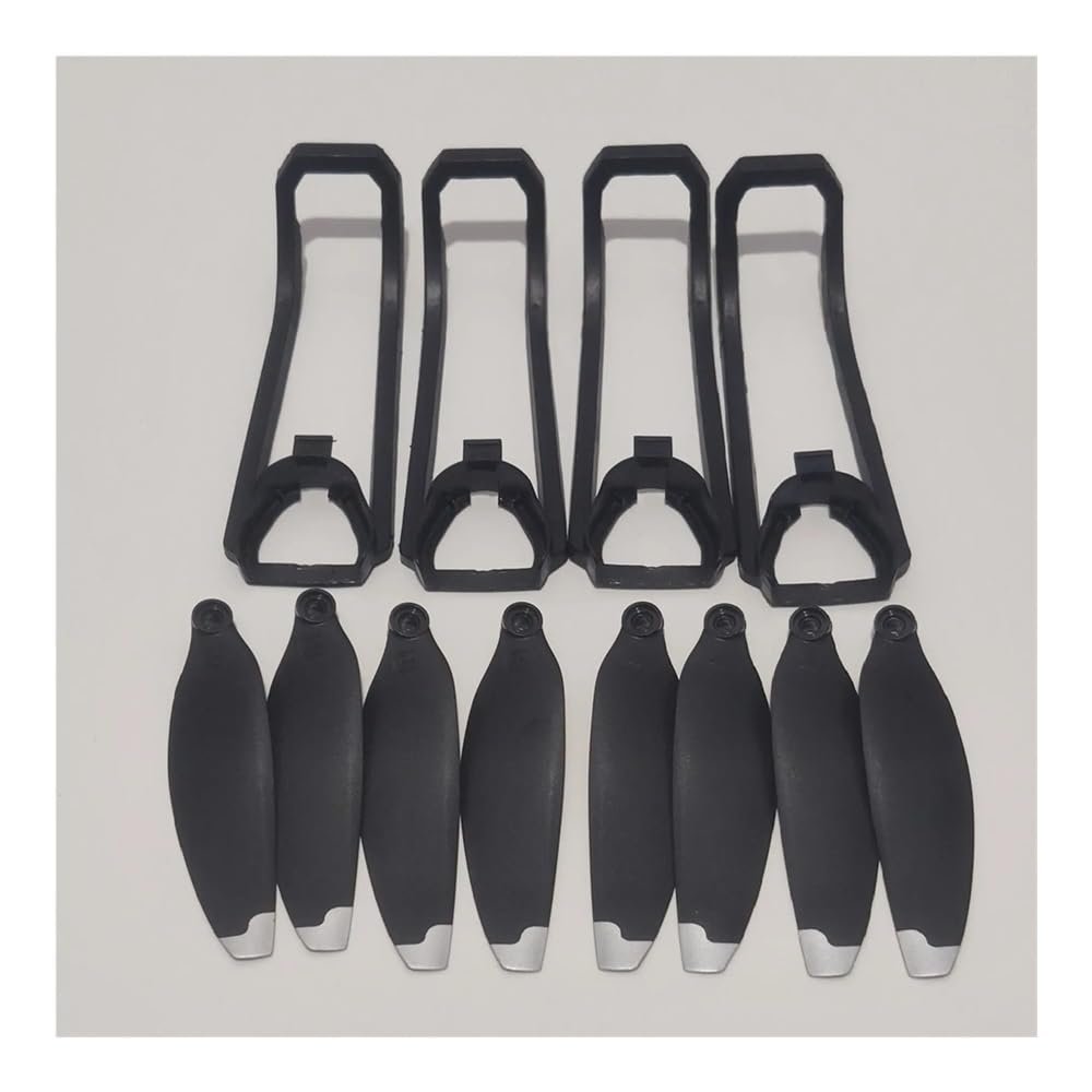 12PCS Fit for H115 Brushless Foldable Drone RC Quadcopter Spare Parts Blade Protecting Frame Propeller