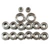 16 Piece Compatible Steel Ball Bearing Set Compatible with 124 SCX24 RC Car Accessories view 1