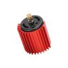 370 Brushed Metal Engine with a Thermal for Accessories for WPL RC Car Leveling Parts, High Speed and Long Lasting 370 RC Car Amateurs, Aluminum Alloy + Copper Material (Red) view 1