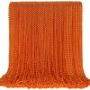 SHAOQINLIN 100 PCS Orange Bead Necklace, Orange Mardi Gras Beads, Halloween Necklaces, 33 Inch Party Beads Round Beaded Necklace for Mardi Gras, Christmas, Halloween view 1