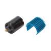 370 Brushed Metal Engine with a Thermal for Accessories for WPL RC Car Leveling Parts, High Speed and Long Lasting 370 RC Car Amateurs, Aluminum Alloy + Copper Material (Blue) view 3