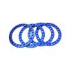 4Pcs Aluminum Alloy 1.9inch Wheel Rims Replacement Beadlock Ring for Axial SCX10 TRX-4 1/10 RC Crawler Car Upgrade Parts(Matt Silver) view 2