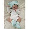 Anano 18 Inch Realistic Silicone Reborn Baby Girl Doll  Full Body Lifelike Newborn with Ultra-Soft Squishy Skin, Hand-Rooted Hair & Anatomically Correct Details view 1