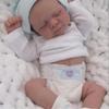 Anano 18 Inch Realistic Silicone Reborn Baby Girl Doll  Full Body Lifelike Newborn with Ultra-Soft Squishy Skin, Hand-Rooted Hair & Anatomically Correct Details view 2