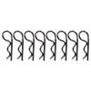 10Pcs Body Clip Retainer Shell Fixed Buckle Lock EA1043 for JLB Racing Cheetah 11101 21101 J3 Speed 1/10 RC Car Upgrade Parts view 4