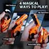 3D Fidget Slider Toy, Fun Fingertip Fidget Ring, Hand Roller for Kids Adults, Fidgets Spinner Pistol Adults Desk Toy for Focus Fidgeting, Sensory Play, Finger Spinner Gift Present Prizes 2 PCS view 2