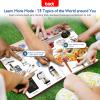 biidi English Words Talking Book for Kids Interactive Activity for Toddler Age 3-5,600+ Sound,Electronic English Learning Travel Toy Birthday Gifts for Boys and Girls,Autism Sensory Toy Sound Book view 4