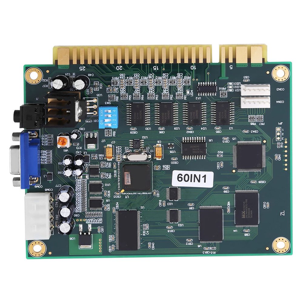 60 In1 6 60 In1 Multicade PCB Output CGA/VGA Output for Game Machine