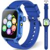 Smart Game Watch for Kids with 32 Games, Telescopic Camera, Pedometer, Alarm, Video, Music, Auidobook, Learn Card, Parental Control, Kids Wrist Watch for Ages 4-12 Girls Boys Chrismars Birthday Gifts view 1