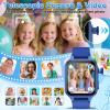 Smart Game Watch for Kids with 32 Games, Telescopic Camera, Pedometer, Alarm, Video, Music, Auidobook, Learn Card, Parental Control, Kids Wrist Watch for Ages 4-12 Girls Boys Chrismars Birthday Gifts view 3