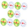 Alipis 10pcs Prize Wheel Game Roulette Raffle Wheel for Parties Fun Lottery Design for Engaging Home Events and Activities view 1