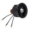 Ducted Fan, 64mm 12 Blades Ducted Fan and 2100KV Motor with Control Board and Switch, Electric Ducted Fan Brushless Motor ESC Kit for Computer Cooling, Plastic and Aluminum view 1