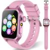 Smart Game Watch for Kids with 32 Games, Telescopic Camera, Pedometer, Alarm, Video, Music, Auidobook, Learn Card, Parental Control, Kids Wrist Watch for Ages 4-12 Girls Boys Chrismars Birthday Gifts view 1