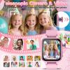 Smart Game Watch for Kids with 32 Games, Telescopic Camera, Pedometer, Alarm, Video, Music, Auidobook, Learn Card, Parental Control, Kids Wrist Watch for Ages 4-12 Girls Boys Chrismars Birthday Gifts view 3