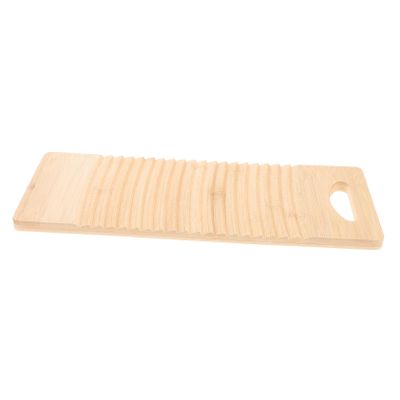 OFFIGAM Beechwood Mini Washboard for Boys and Girls Laundry Cleaning Tool Vintage Decor Clothes Folding Board
