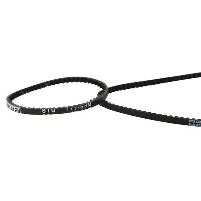 Alomejor RC Spare Parts Durable Rear and Front Belt Sets for XI XIS RC Car Accessories, Easy to Install and Disassemble for Vehicles Remote Control Toys (Black)