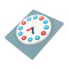 Kisangel Wooden Clock Educational Learning Clock for Sorting Blocks Encourages Thinking Skills for Early Childhood Development view 1