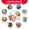 CuteZone Busy Book for Toddlers 1-3 - Montessori Busy Book for 1+ Year Old, Toddler Busy Board with 12 Activities, Easter Gifts for Toddlers 1-3, Easter Basket Stuffers for Toddler Boys and Girls view 3