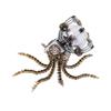 Hanll 1060PCS Mechanical Octopus Lamp Model  DIY Steampunk Metal Puzzle Kit with Movable Tentacles, Desk Light Base & Iron Box, Gift for Adults & Teens view 4