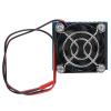 Alomejor RC Car Engine Cooling Cooler with Fan Cooling for 1/10 540/3650/3660/3670 Engine, Black Aluminum Alloy Heatfen for Large Heat Dissipation (Blue) view 4