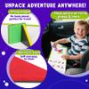 CZTCDP Travel Tangram Puzzle with 2 Sets Magnetic Jigsaw Boards & 368 Patterns and Solutions, Montessori STEM Airplane & Road Trip Games, Educational Brain Teaser Toy Gift for Kids & Adults view 3