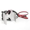 4 Rc Cooling Fan Cooling Flange, Automatic Temperature Control 1/10 Rc Car Fan, Metal Alloy Material, Red, Ideal for Hobbyists (Silver) view 4