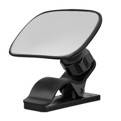 UHANBUT Car Mirror for Baby, 360 Adjustable Wide Angle Car Rear View Convex Mirror, Universal Baby Facing Rear HD Safety Back Seat Mirrors Clip on Sun Visor (1PC)