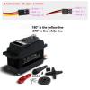 180KG Metal Brushless Remote Digital Servo BLS51180 12V, IP67 Metal Gear Motor for 1/5 Remote Car Boats FPV Car Robot Redcat HPI 5B 24V Servo Car LOSI XL 5T view 2