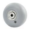 12in X 6in 22mm PU Balloon Beach Sand Tire,Silver Grey 2PCS Inflation Valve Beach Balloon Wheel,121lBS Load Capacity Beach Cart Tires for Beaches,Gravel Fields,Mud Fields view 1