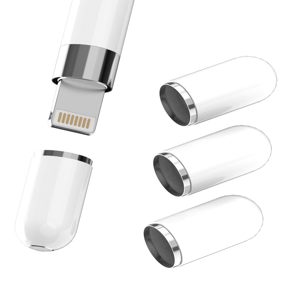 for Apple Pencil Cap for Generation Pen 1st for Ipad Gen Adapter Replacement (4Pack) Ipencil 10th Accessories First Stylus Magnetic Caps