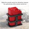 Alomejor Unique RC Car Car Fuel Compact Upgrade for 1/10 RC Crawler Exquisite Decoration for SCX10 Fans (Red) view 3