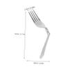 Abaodam 2pcs Mind Bend Fork Gimmick Props for Tricks Unique Design Bending Forks for Close-up Versatile Engaging Audiences view 2