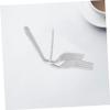 Abaodam 2pcs Mind Bend Fork Gimmick Props for Tricks Unique Design Bending Forks for Close-up Versatile Engaging Audiences view 4