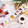 1000pcs/2 Rolls Spring Stickers, Flower Butterfly Stickers Self-Adhesive Season Decorative Floral Labels for Envelopes Cards Water Bottles Scrapbooks DIY Crafts Party School Rewards view 4
