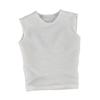 1/6 Scale Male Figure Sleeveless Vest White Outfit for 12 Inch Action Figures Doll Clothes Miniature Dress Up view 1