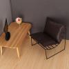 1/6 Dollhouse Chair Scale Furniture Sofa Model for 12 inches Action Figures Dinning Room Decor (Coffee) view 2