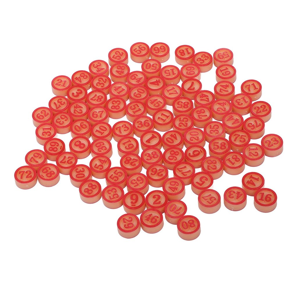 Number Board Game Pieces Plastic Solid Interactive Numbers 190 Pieces for Party Entertainment