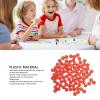 Number Board Game Pieces Plastic Solid Interactive Numbers 190 Pieces for Party Entertainment view 4