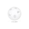 BESPORTBLE 50 Pcs Rattle Balls Inserts for Crochet Toys: Rattles and Plush Rings Repair Noise Maker for Animal Puppy Doll Pet, 2.8cm view 2