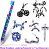 Fidget Pen, Decompression Magnetic Pen, Cool Fidget Toys for Stress and Anxiety Relief, Sensory Toys Best Gifts for Teenage Boys, Ideal Gift for 8-13 Years Old, Novelty Gifts for Teen and Adults view 2