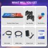 [30000 Games in 1] Arcade Console Pandora Box - with Two Extra Handles, 4K HDMI Output Plug & Play Video Game 256GB Memory Card Retro Gaming Console Double Joystick Favorites List view 3