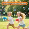 Bubble Gun for Kids 3-8, Automatic Bubble Blaster with LED Light & Refill Solution, Kids Bubble Machine Blower, Outdoor Toy for Birthday Party Wedding Easter Gift (Red) view 3